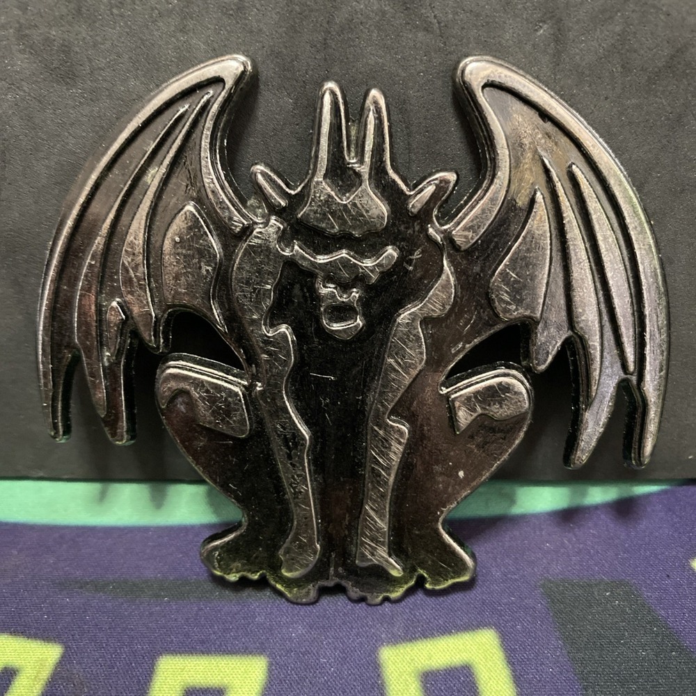Vintage Gargoyle Gothic Lexington Fantasy Belt Rocker Buckle ~1995~ B3